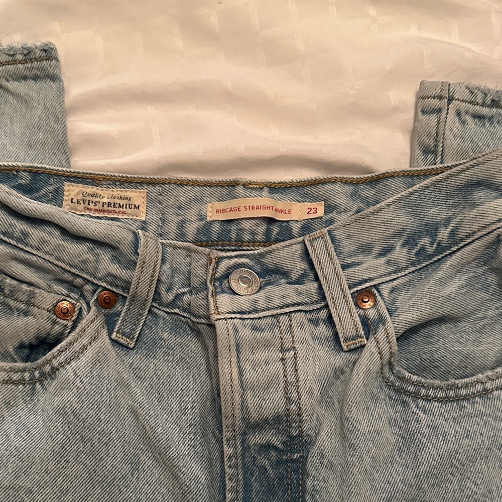 The Perfect Levi's Premium Light Blue Denim